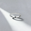 Venlis.V 0.10ct Round Cut Full Eternity Diamond  Ring