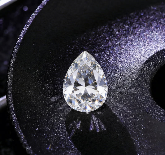 1.00 Carat Pear Shape Lab Grown Diamond D VVS – Elegant IGI Certified Loose Diamond