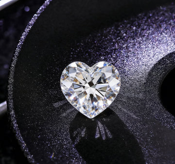 1.00 Carat Heart Shape Lab Grown Diamond D VVS – IGI Certified Romantic Loose Diamond