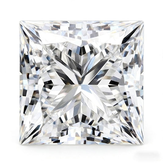 1.00 Carat Princess Cut Lab Grown Diamond D VVS – Modern IGI Certified Loose Diamond
