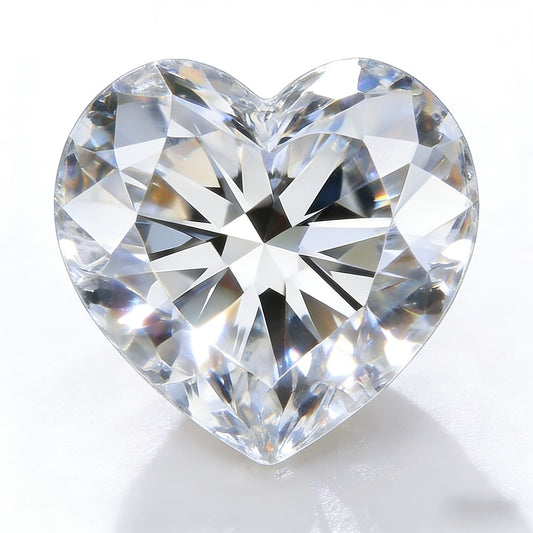 1.00 Carat Heart Shape Lab Grown Diamond D VVS – IGI Certified Romantic Loose Diamond