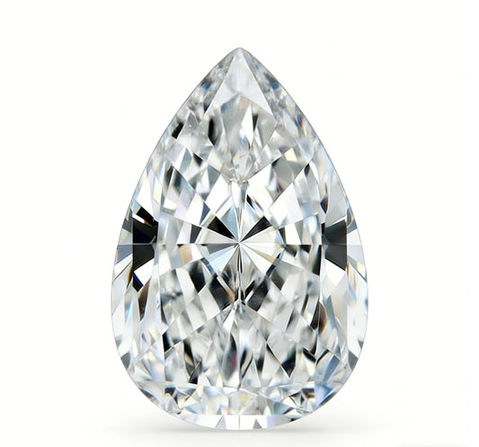 1.00 Carat Pear Shape Lab Grown Diamond D VVS – Elegant IGI Certified Loose Diamond