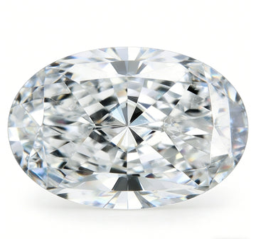 1.00 Carat Oval Lab Grown Diamond D VVS – Brilliant IGI Certified Loose Diamond