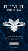 The White Rabbit Candy x Mia Liora 0.9ct Lab Grown Diamond Adult Ring in 9K Solid Gold