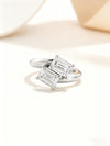 3.00ct Double Emerald Cut  (1.50ct each) Toi Et Moi Lab-Grown Diamond Ring