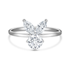 The White Rabbit Candy x Mia Liora 0.9ct Lab Grown Diamond Adult Ring in 9K Gold