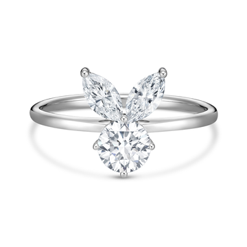 The White Rabbit Candy x Mia Liora 0.9ct Lab Grown Diamond Adult Ring in 9K Gold