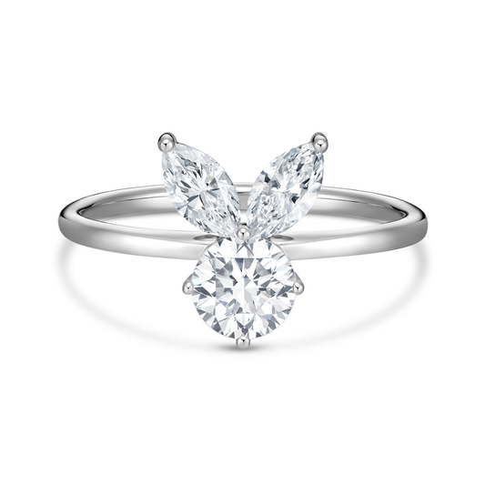 The White Rabbit Candy x Mia Liora 0.9ct Lab Grown Diamond Adult Ring in 9K Gold