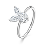 The White Rabbit Candy x Mia Liora 0.9ct Lab Grown Diamond Adult Ring in 9K Gold