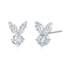 The White Rabbit Candy x Mia Liora 1.10ct Lab Grown Diamond Adult Earring Stud in 9K Solid Gold