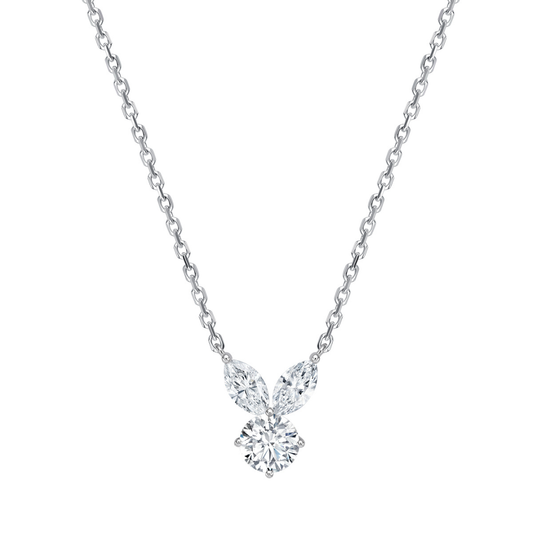The White Rabbit Candy x Mia Liora 0.90ct Lab Grown Diamond Adult Necklace in 9K Gold