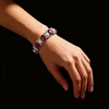 Aurora Rouge Crimson Radiance Ruby & Lab-Grown Diamond Tennis Bracelet
