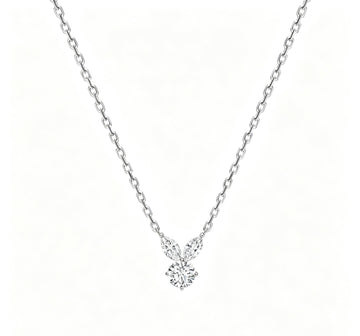 The White Rabbit Candy x Mia Liora 0.45ct Lab Grown Diamond Kids Pendant in 9K Gold
