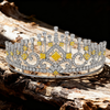Crown of Radiance Royal Yellow Lab Grown Diamond Tiara