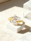 1.00 ct Marquise + 2.00 ct Radiant Toi Et Moi Lab-Grown Diamond Ring