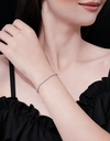 3.00 ct Lab Grown Diamond Tennis Bracelet Round Cut (4 points each)