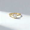 1.00ct Emerald Cut Bezel  Lab-Grown Diamond