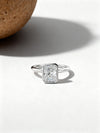 4.00ct Radiant Cut Lab-Grown Diamond Bezel Ring