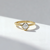 1.00ct Assher Cut Bezel  Lab-Grown Diamond