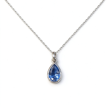 Atelier Gemstone 2.5 Carat Emerald Cut Lab Grown Pink Sapphire Halo Pendant Necklace in 925 Sterling Silver