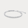 Liora Muse Eternity Tennis Diamond Bracelet in Sterling Silver