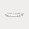 Liora Muse Half Tennis Diamond Bracelet in Sterling Silver