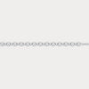 Liora Muse Half Tennis Diamond Bracelet in Sterling Silver