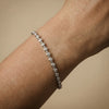 Liora Muse Half Tennis Diamond Bracelet in Sterling Silver