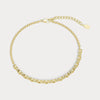 Liora Muse Half Tennis Diamond Bracelet in Sterling Silver