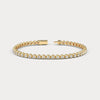 Liora Muse 2 CTW Bezel Set Lab-Grown Diamond Tennis Bracelet in Sterling Silver