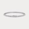 Liora Muse 6.63 CTW Luxury Lab-Grown Diamond Tennis Bracelet in 925 Sterling Silver,13 pointers 17cm