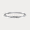 Liora Muse 7.00 ct Round Lab-Grown Diamond Tennis Bracelet in Sterling Silver