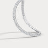 Liora Muse 6.63 CTW Luxury Lab-Grown Diamond Tennis Bracelet in 925 Sterling Silver,13 pointers 17cm