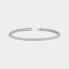 Liora Muse 3 CTW Luxury Lab-Grown Diamond Tennis Bracelet in 925 Sterling Silver,4 pointers 17cm