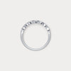 Liora Muse 0.25ct Round Lab-Grown Diamond Twist Band Ring in Sterling Silver