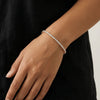 Liora Muse 3.20 ct (5 points 2.3mm per pc) Lab-Grown Diamond Tennis Bracelet in 9K Gold – Classic & Timeless