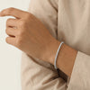 Liora Muse 3.20 ct (5 points 2.3mm per pc) Lab-Grown Diamond Tennis Bracelet in 9K Gold – Classic & Timeless
