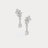 Liora Muse 5.44 CTW Leaf Cluster Lab-Grown Diamond Drop Earrings