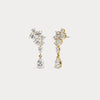 Liora Muse 5.44 CTW Leaf Cluster Lab-Grown Diamond Drop Earrings