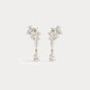 Liora Muse 5.44 CTW Leaf Cluster Lab-Grown Diamond Drop Earrings
