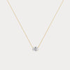 Liora Muse Oval Lab-Grown Diamond Solitaire Pendant Necklace