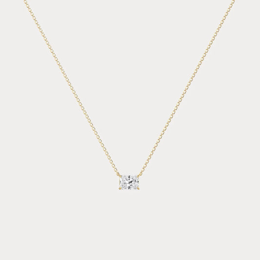 Liora Muse Radiant Lab-Grown Diamond Solitaire Pendant Necklace