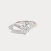 Liora Muse Round cut Lab Diamond Twisted Engagement Ring
