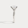 Liora Muse Round cut Lab Diamond Twisted Engagement Ring