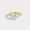 Liora Muse Round cut Lab Diamond Twisted Engagement Ring