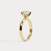 Liora Muse Round cut Lab Diamond Twisted Engagement Ring