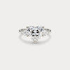 Liora Muse Heart | Lab Diamond Engagement Ring with Pear Accents