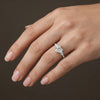 Liora Muse Heart | Lab Diamond Engagement Ring with Pear Accents