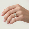 Liora Muse Marquise | Lab-Grown Diamond Engagement Ring with Petal Accents