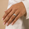 Liora Muse Marquise-Shaped Lab Grown Diamond Curved Ring